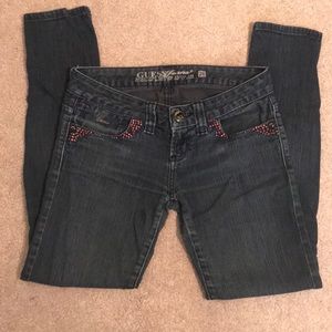 Guess Jeans Rhinestone skinny jeans